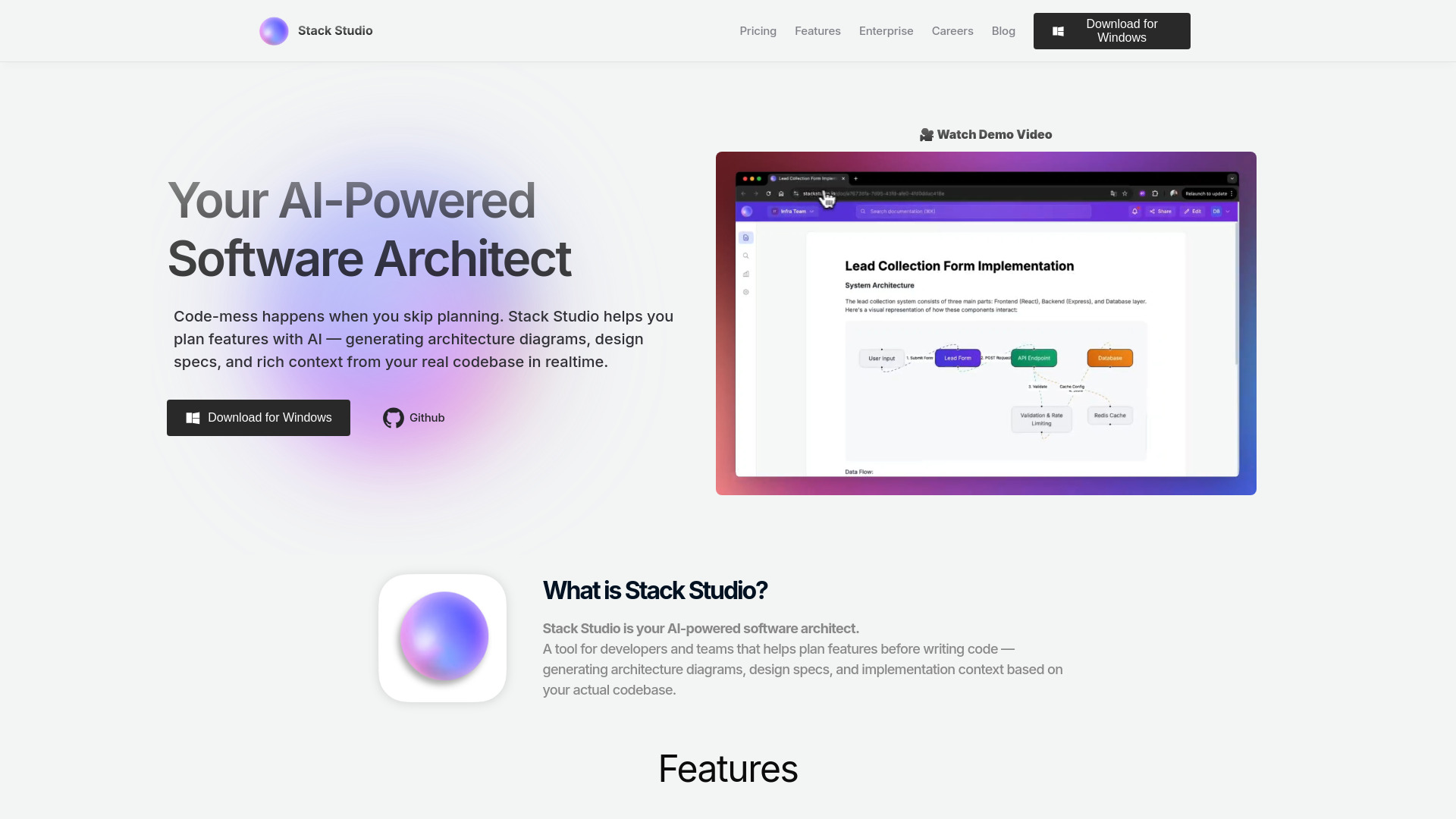 Stack Studio AI网页截图,Stack Studio AI网页快照