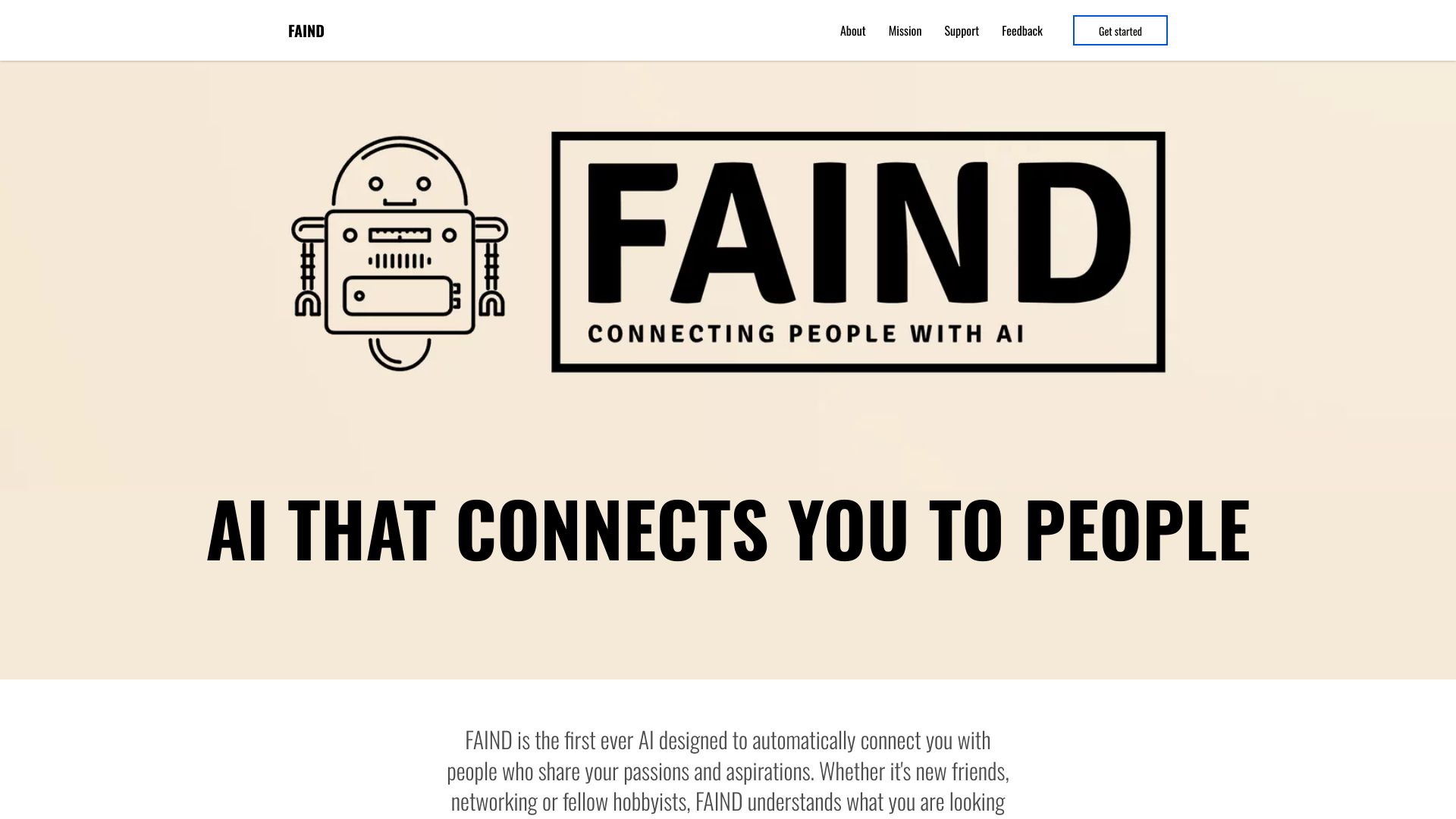 FAIND网页截图,FAIND网页快照