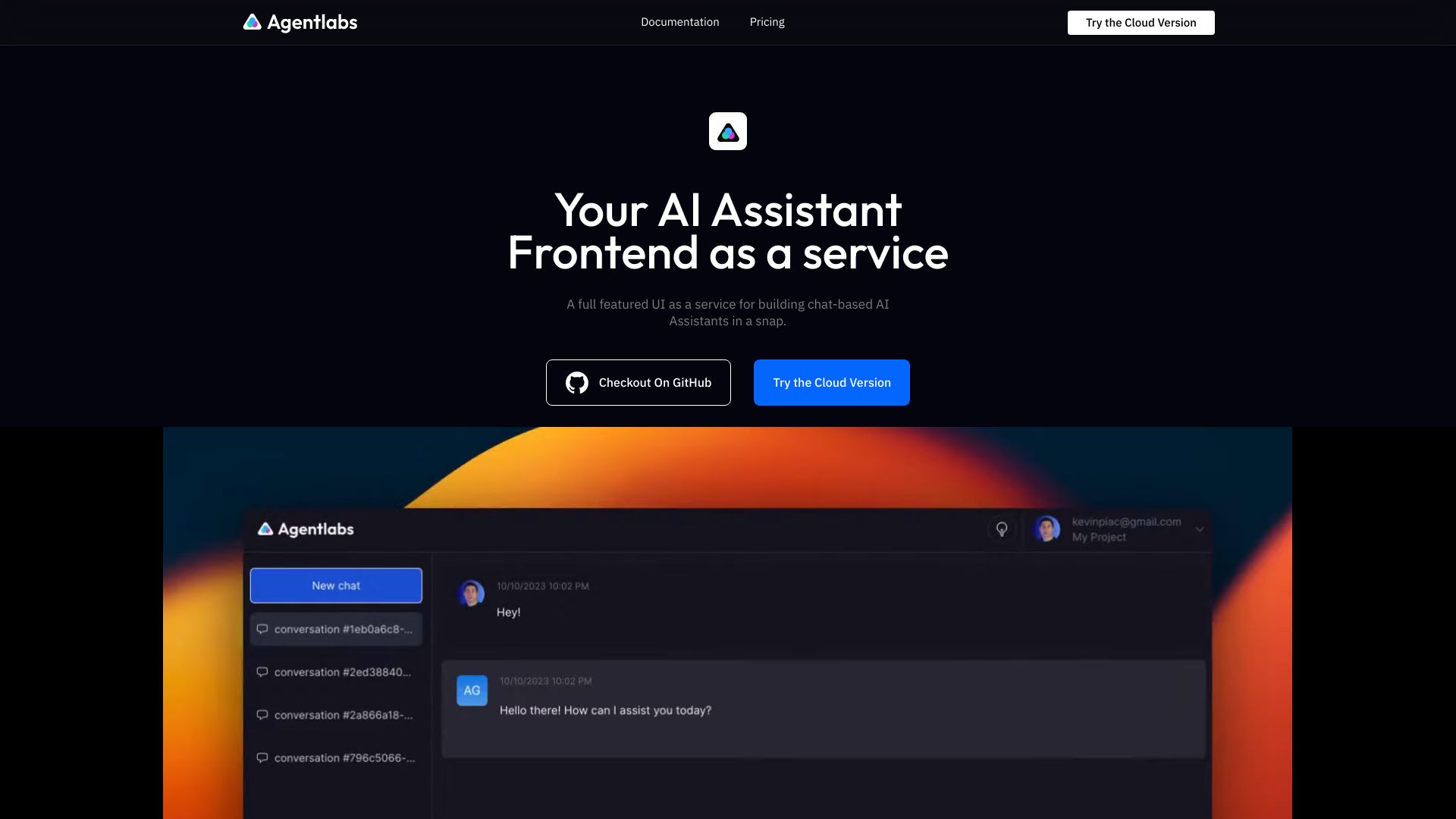 AgentLabs网页截图,AgentLabs网页快照