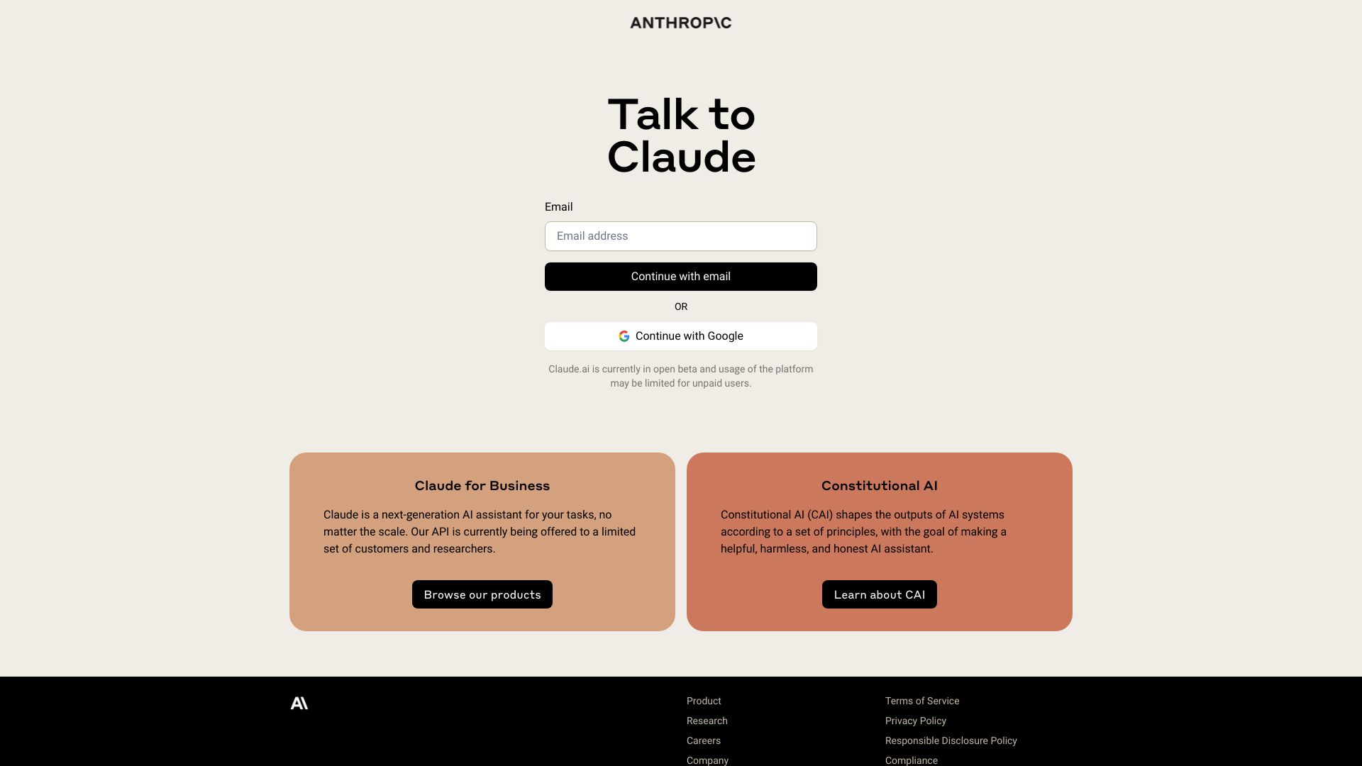 Claude 2网页截图,Claude 2网页快照