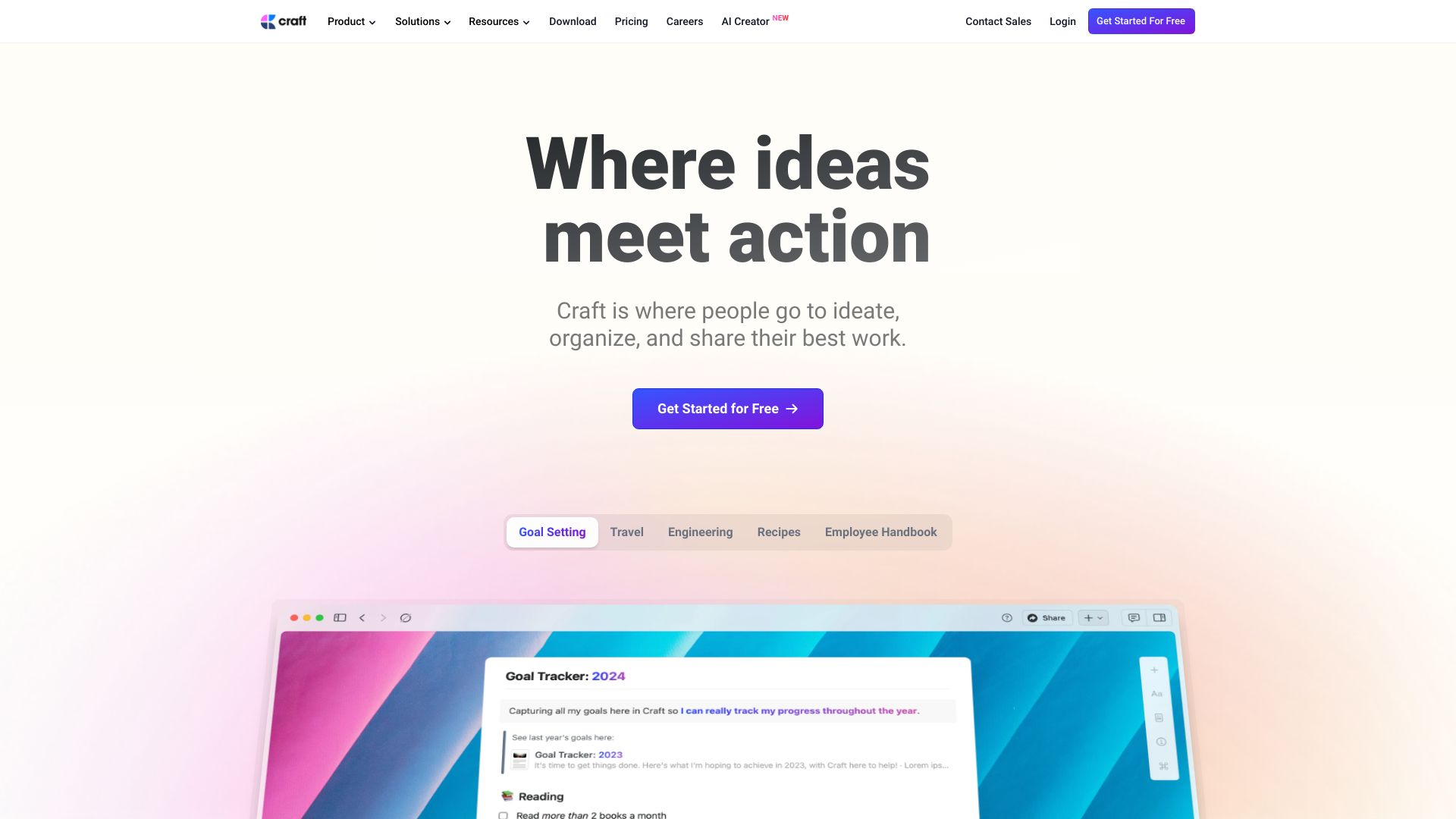 Craft网页截图,Craft网页快照