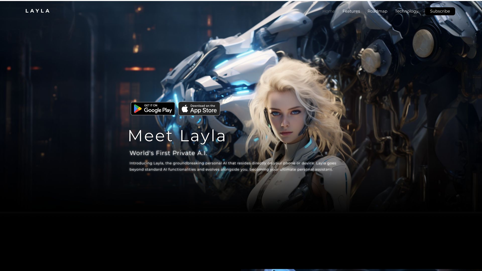 Layla网页截图,Layla网页快照