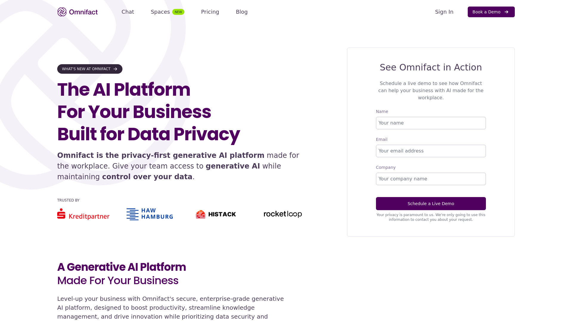 Omnifact网页截图,Omnifact网页快照