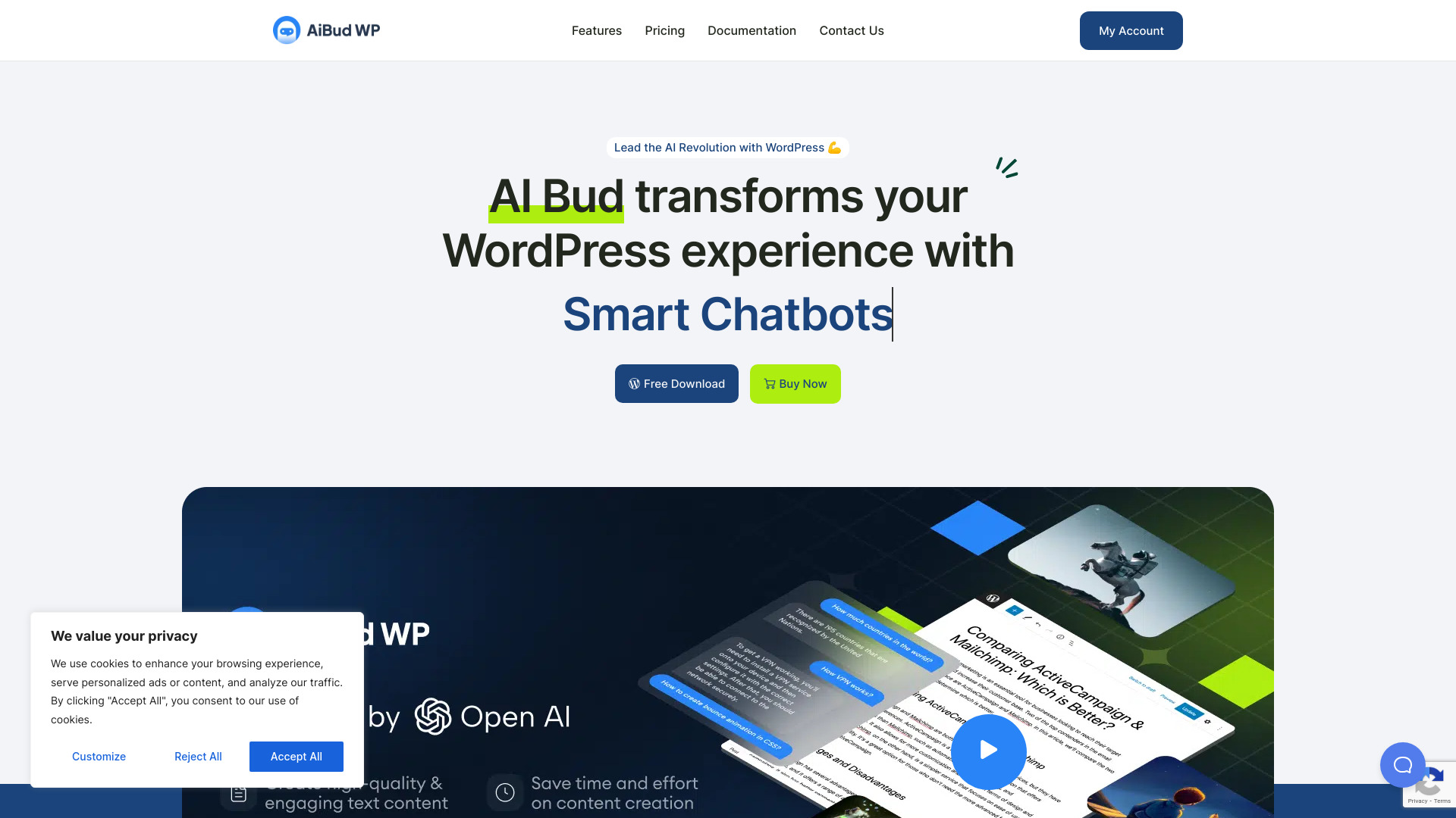 Ai Bud WP网页截图,Ai Bud WP网页快照