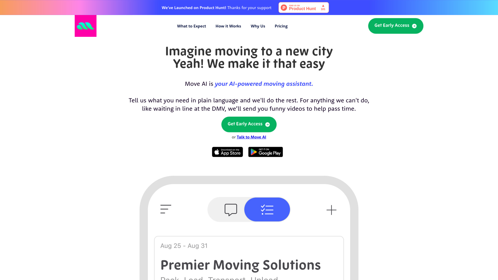 Move AI – Your AI Moving Assistant网页截图,Move AI – Your AI Moving Assistant网页快照