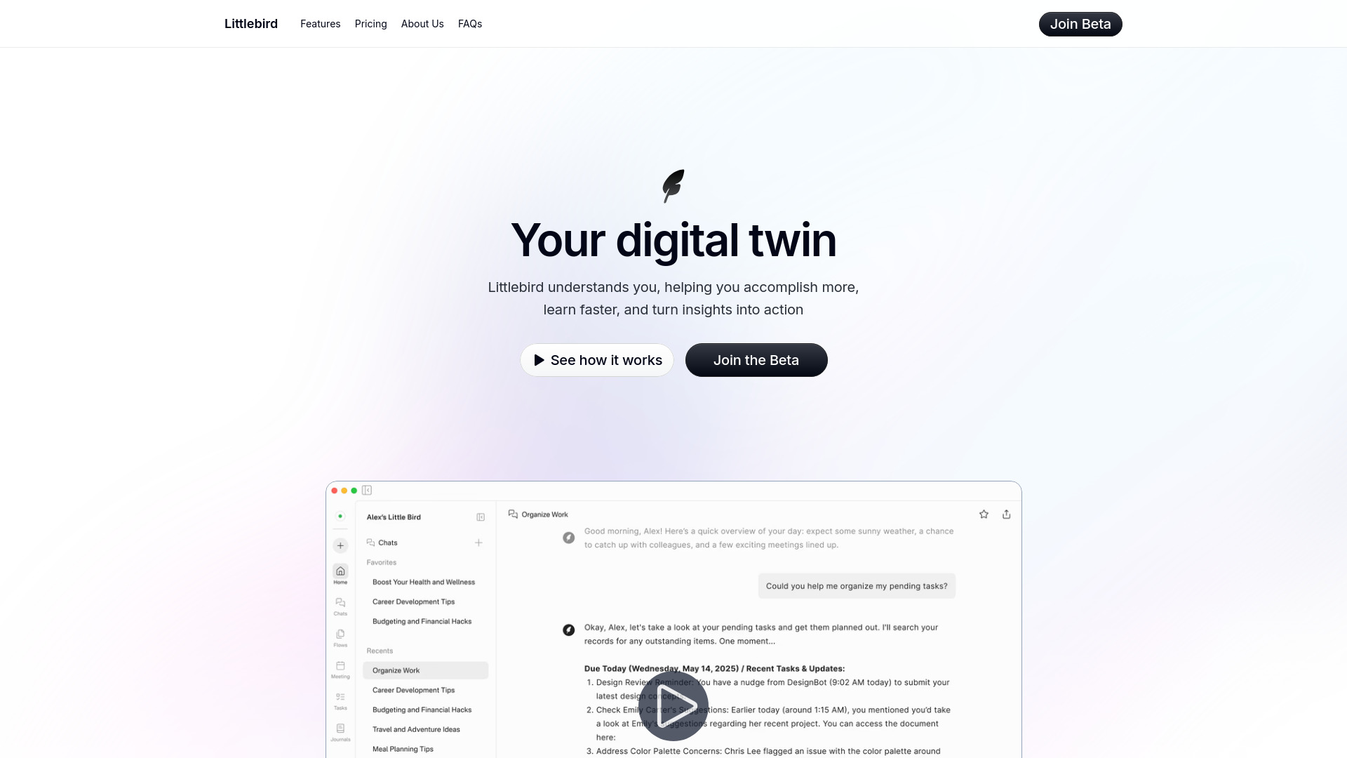 Littlebird网页截图,Littlebird网页快照