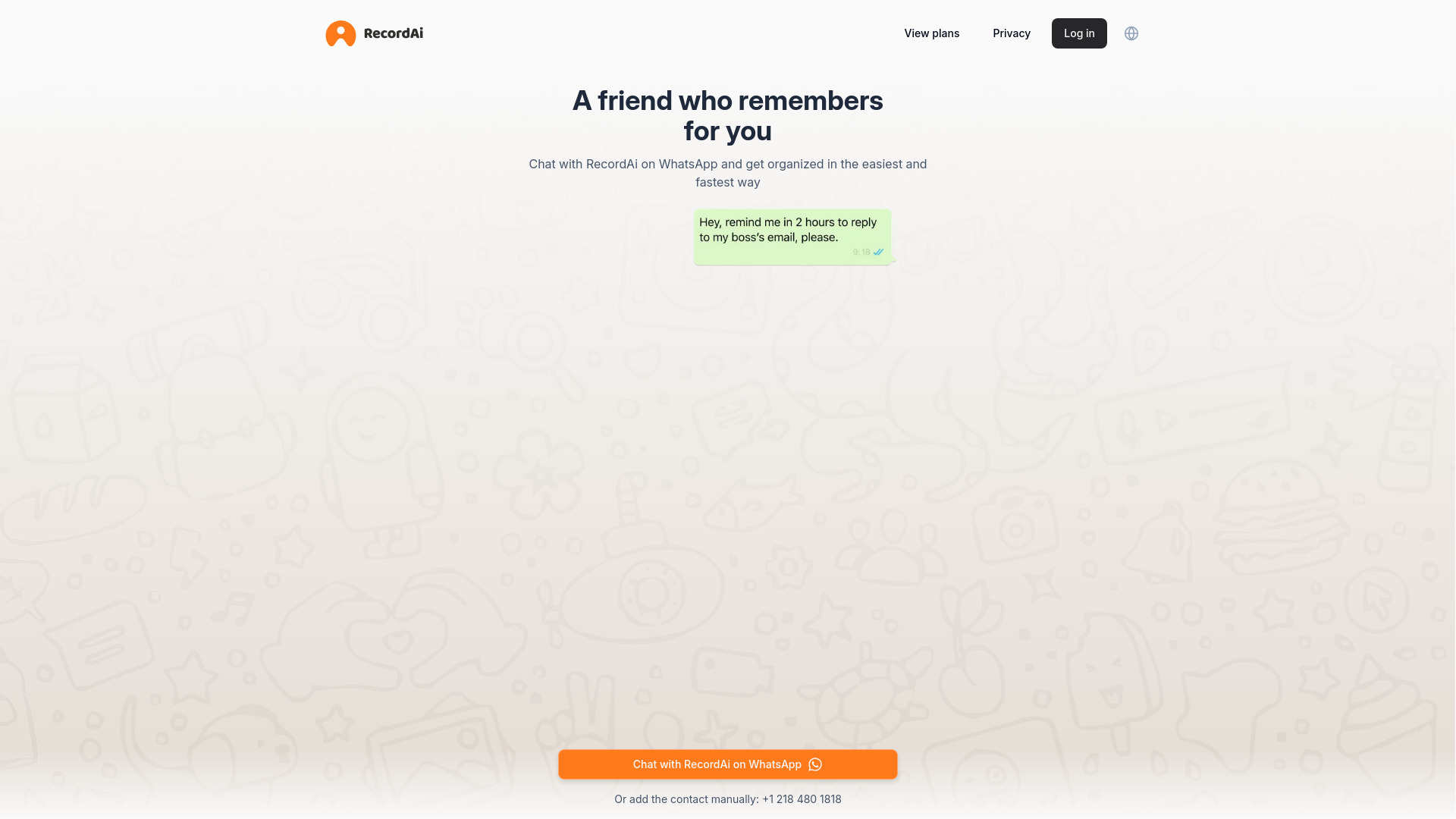 RecordAi网页截图,RecordAi网页快照