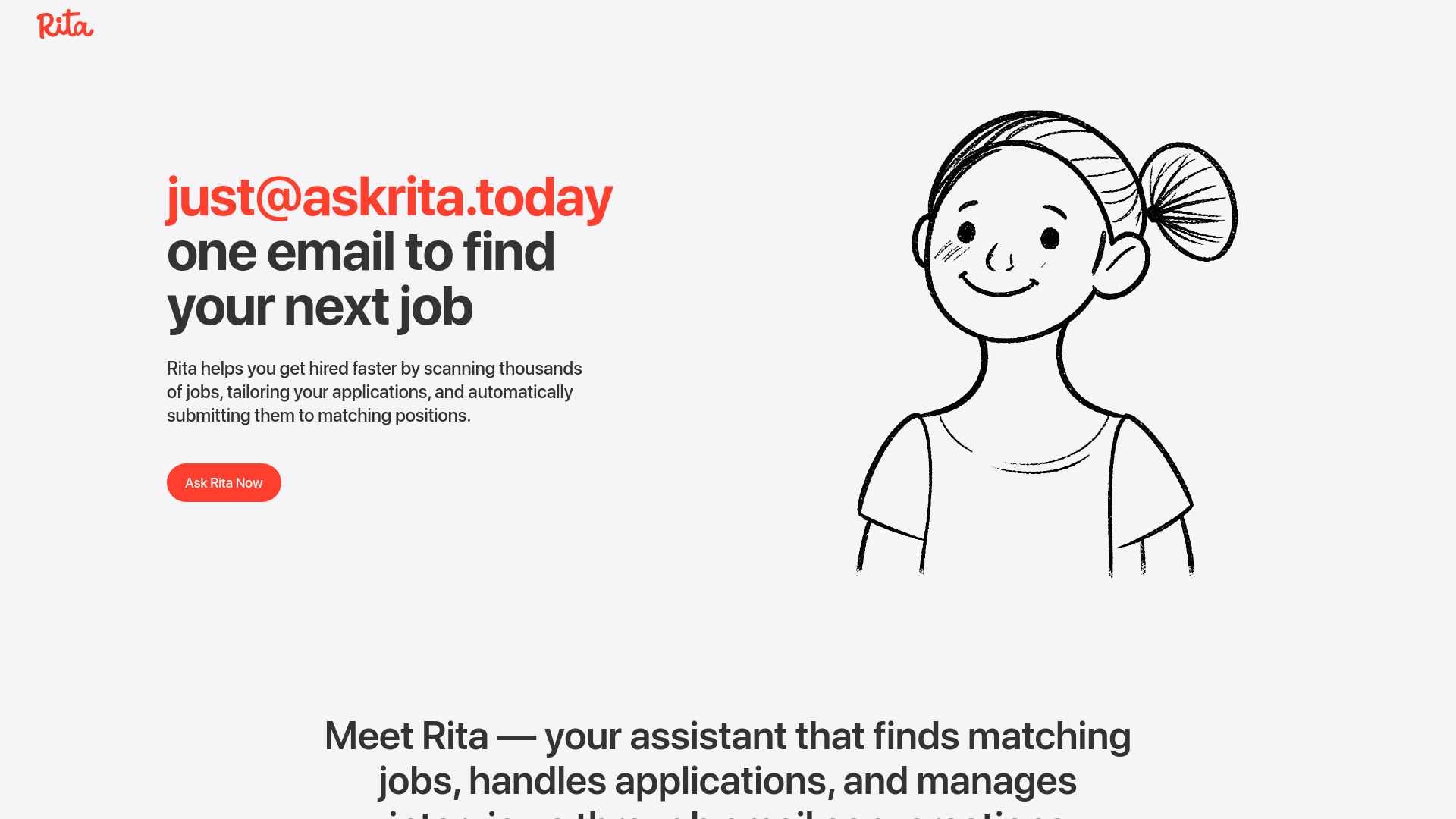 Ask Rita网页截图,Ask Rita网页快照