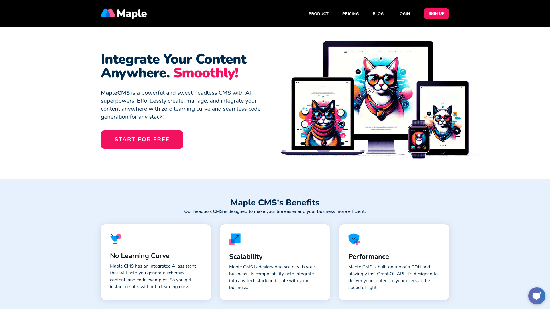 Maple CMS网页截图,Maple CMS网页快照
