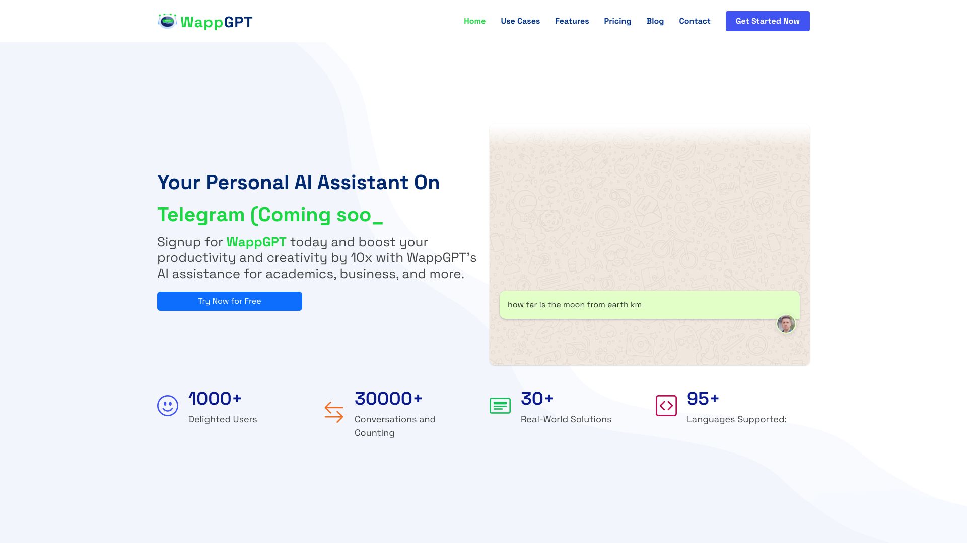 WappGpt网页截图,WappGpt网页快照