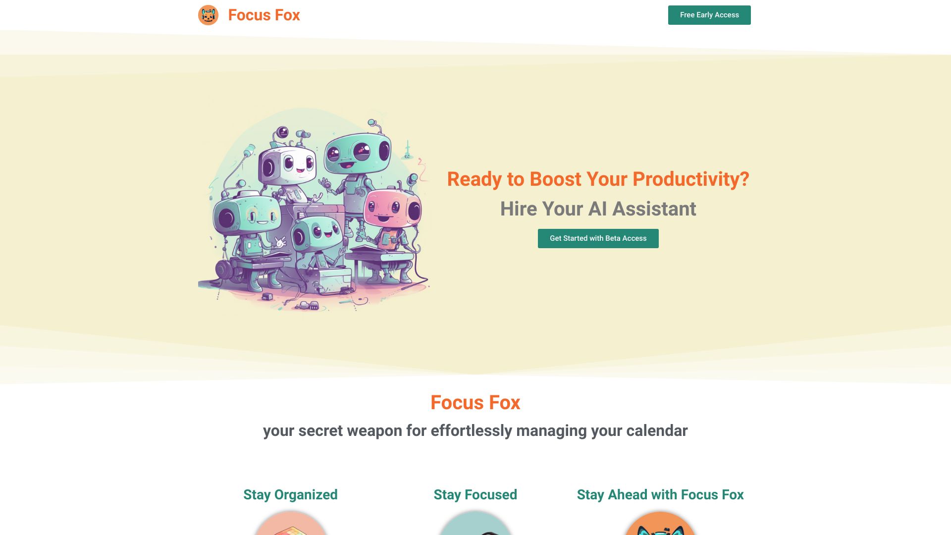 Focus Fox网页截图,Focus Fox网页快照