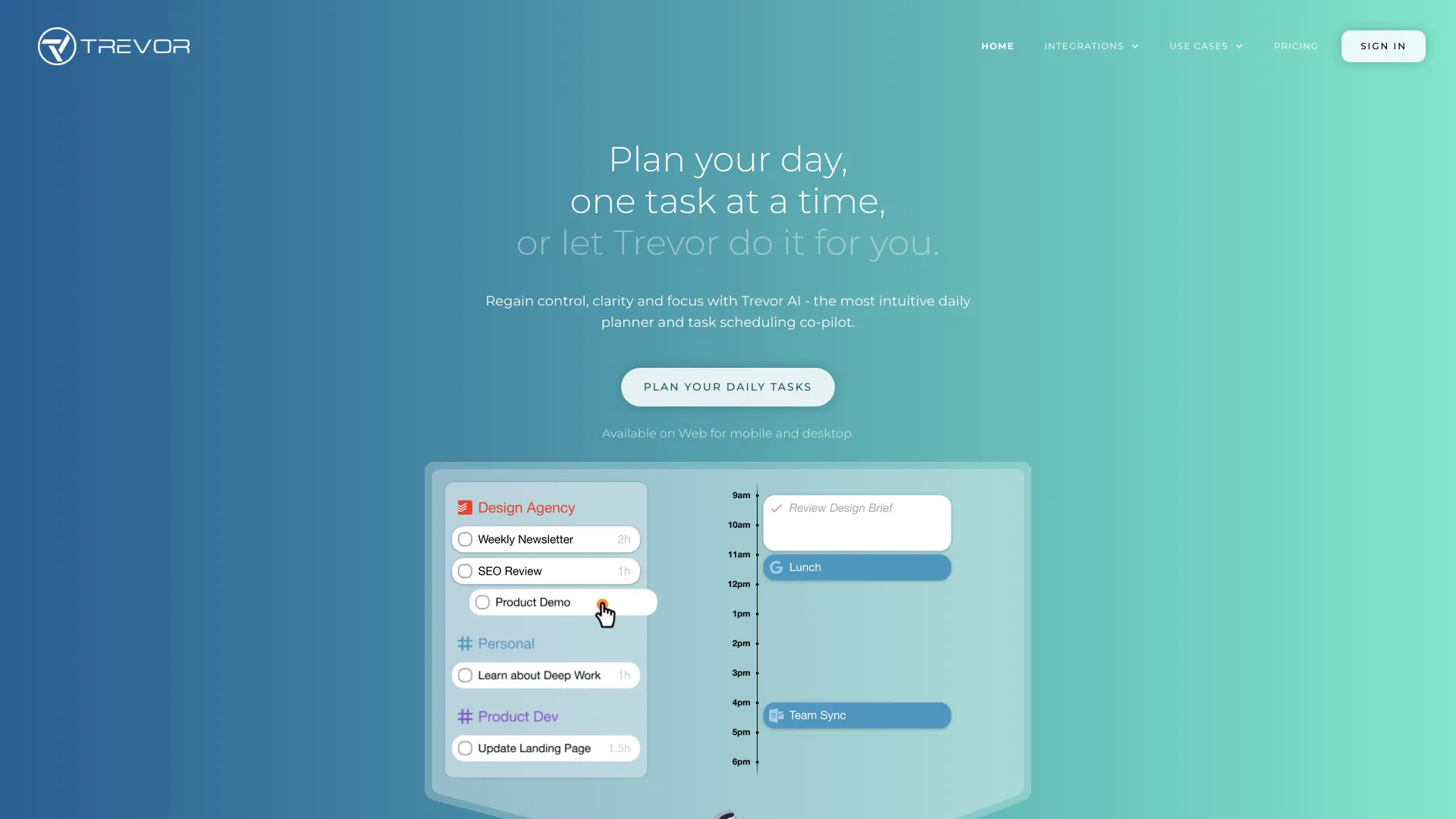 trevorai.com网页截图,trevorai.com网页快照