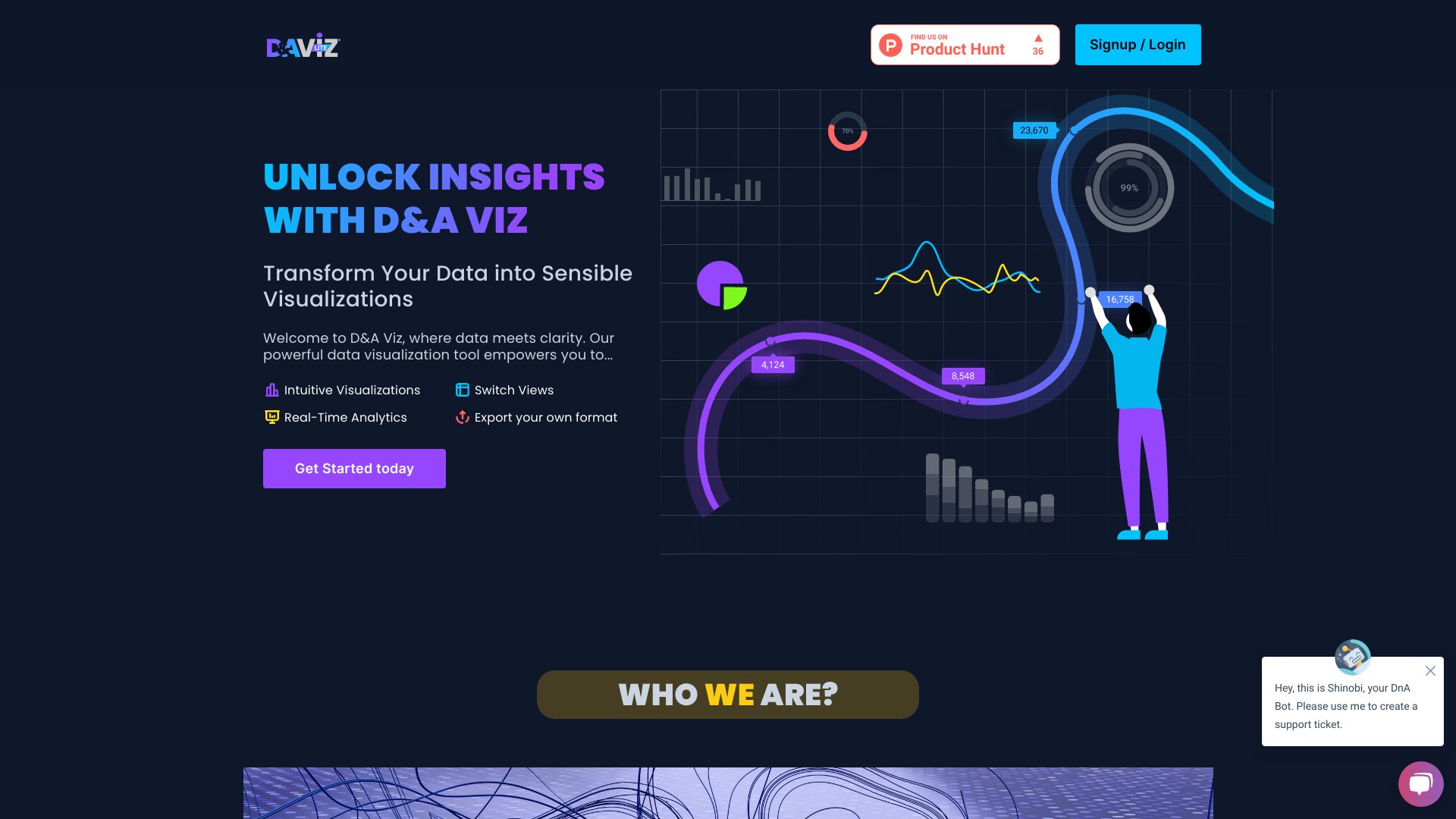 D&AViz lite网页截图,D&AViz lite网页快照