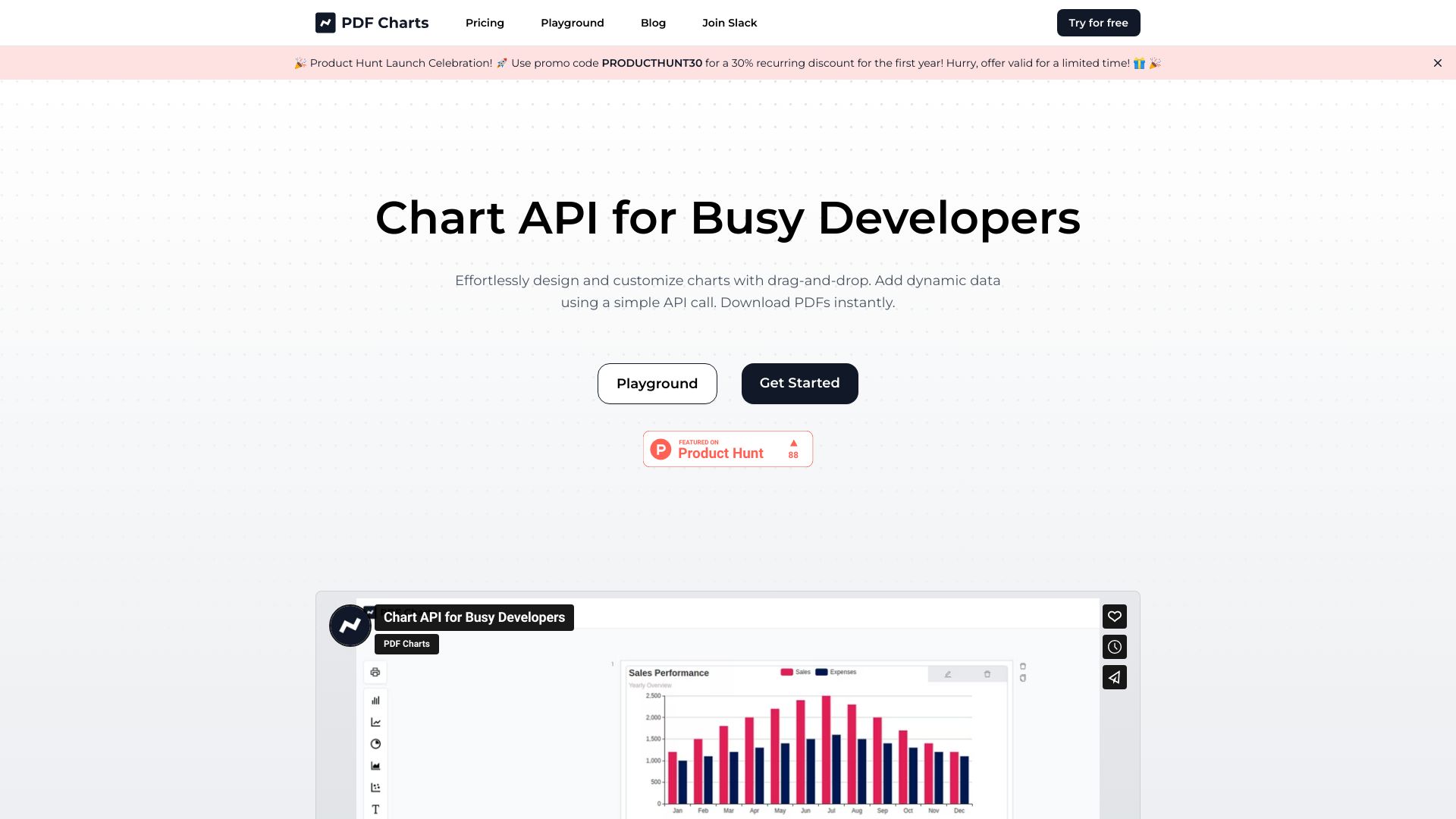 PDF Charts网页截图,PDF Charts网页快照