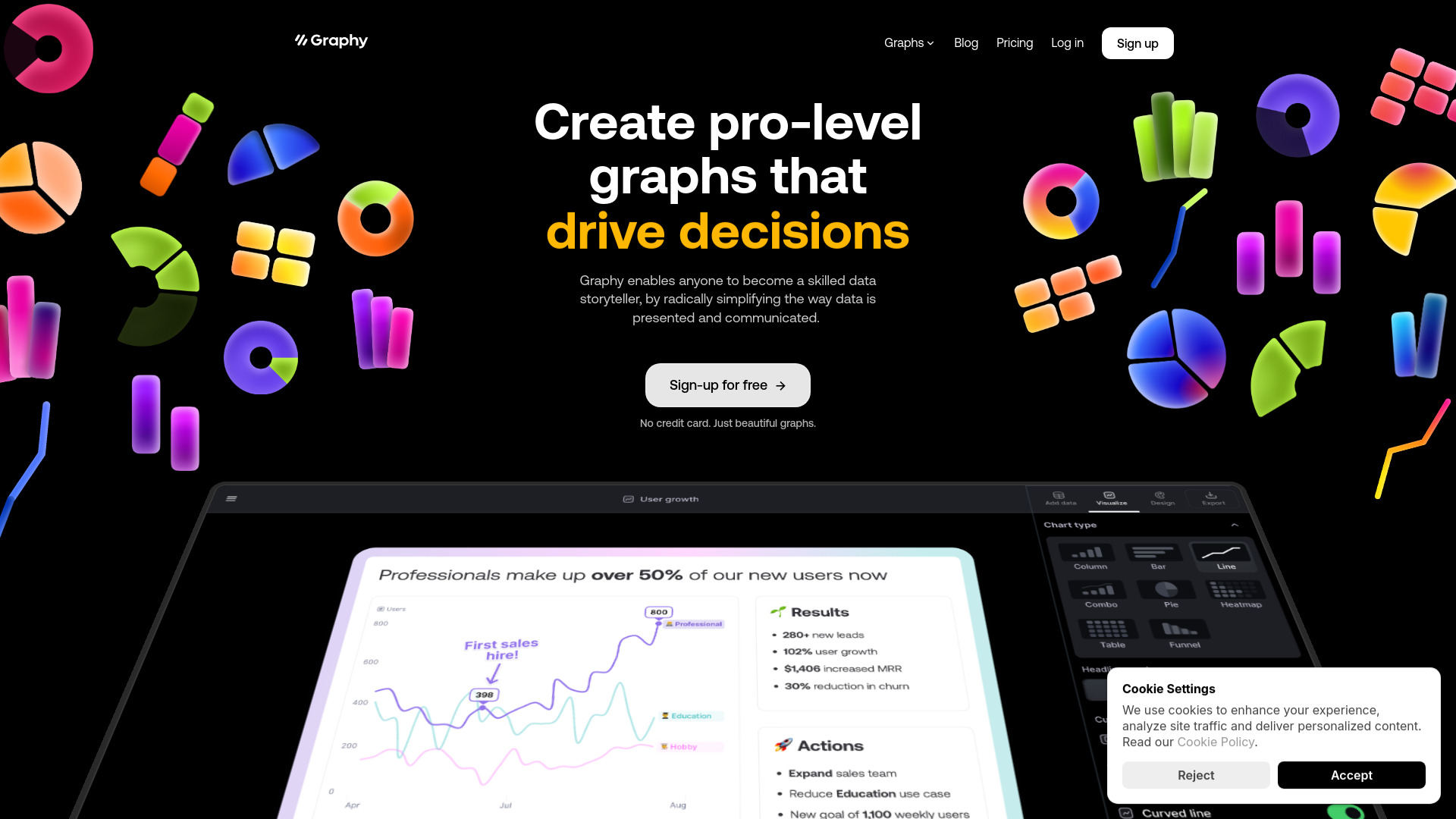 Graphy for Data Storytelling网页截图,Graphy for Data Storytelling网页快照