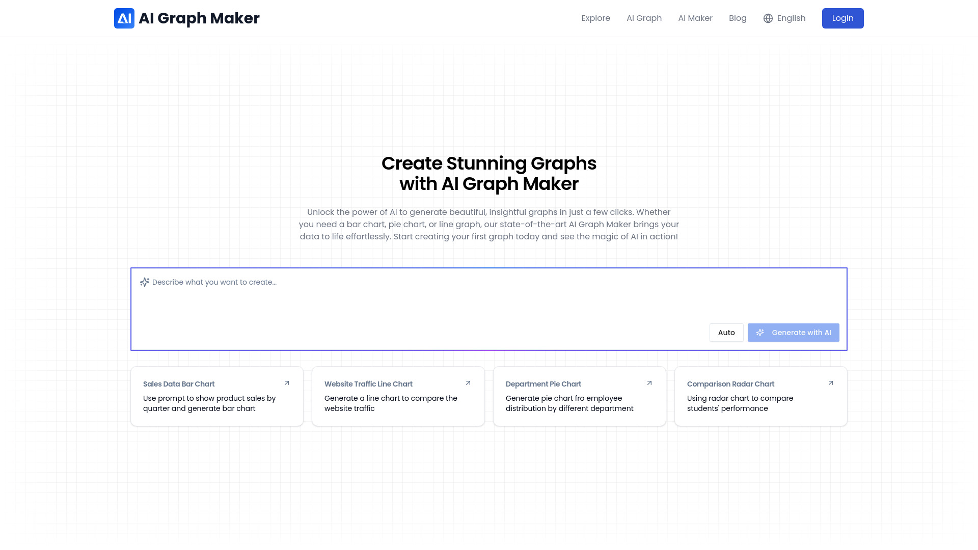AI graph maker网页截图,AI graph maker网页快照