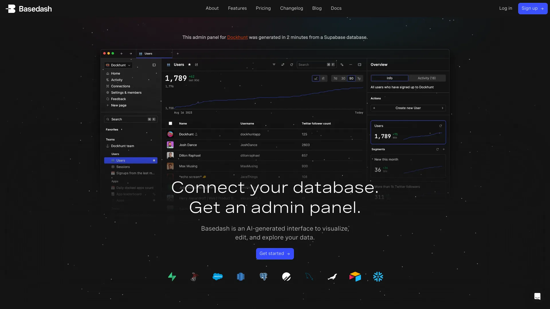 basedash.com网页截图,basedash.com网页快照