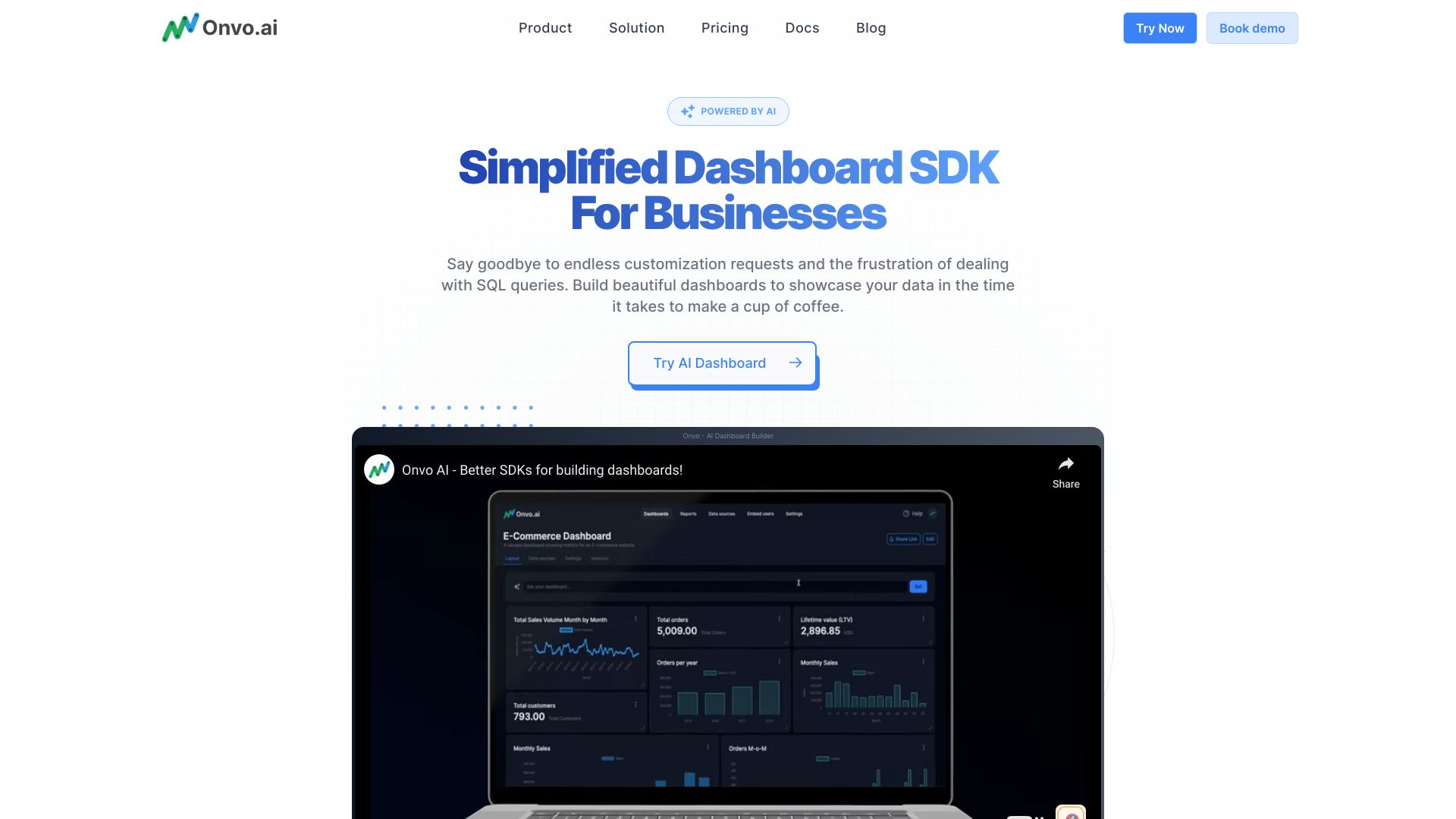 Onvo AI网页截图,Onvo AI网页快照