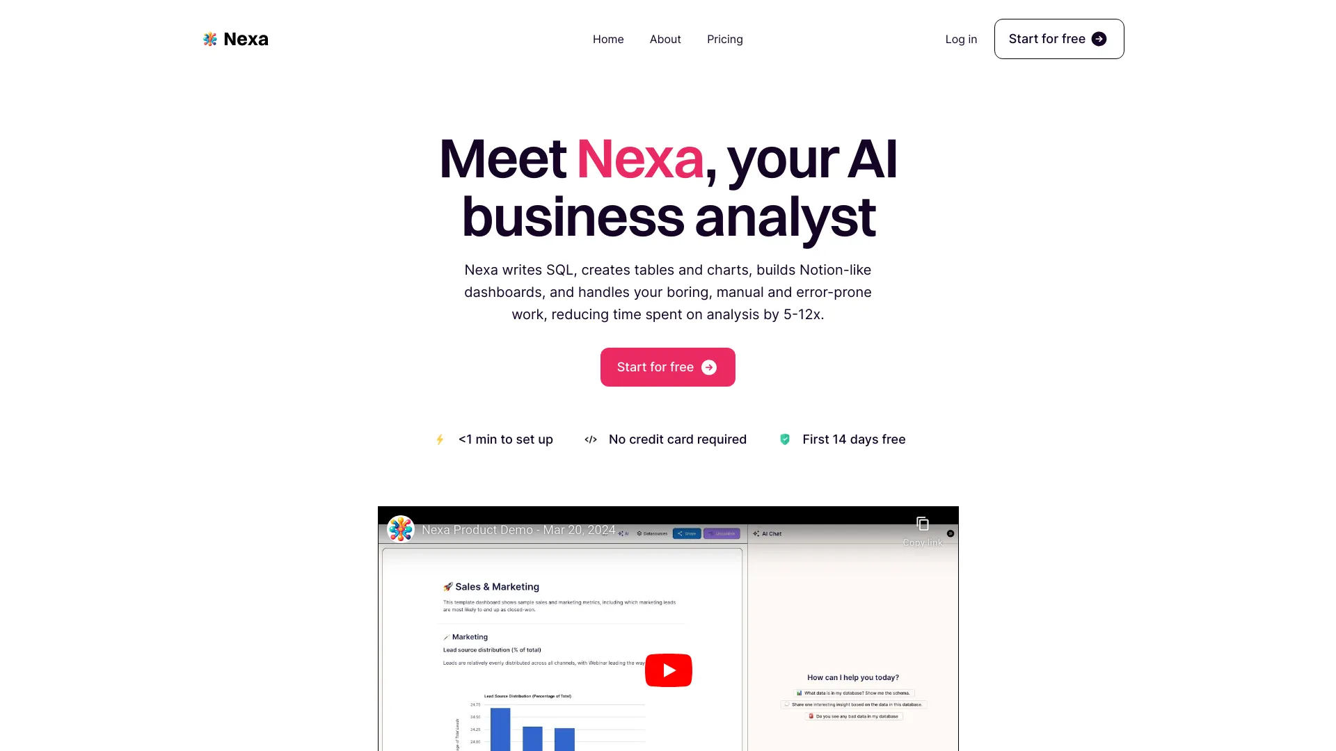 Nexa网页截图,Nexa网页快照