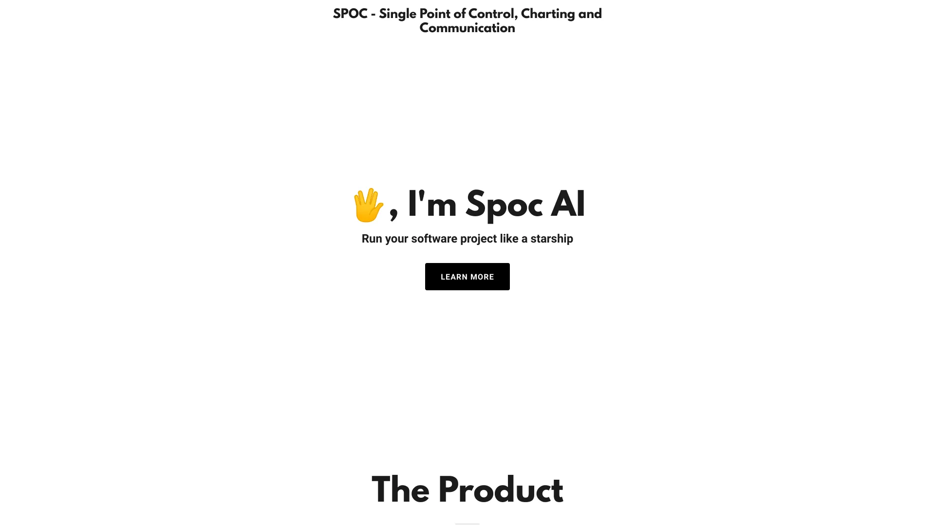 Spoc AI网页截图,Spoc AI网页快照