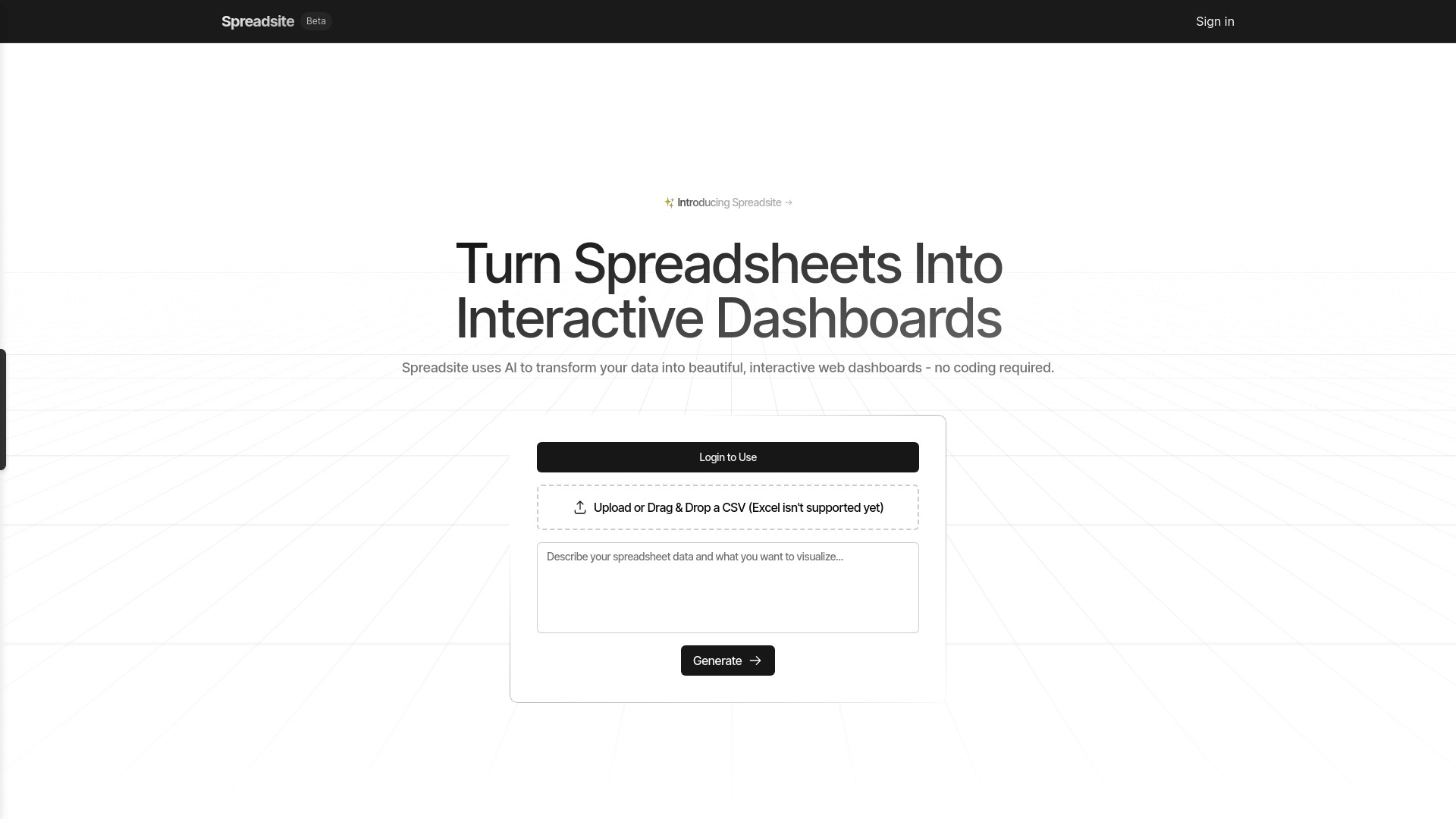 Spreadsite网页截图,Spreadsite网页快照