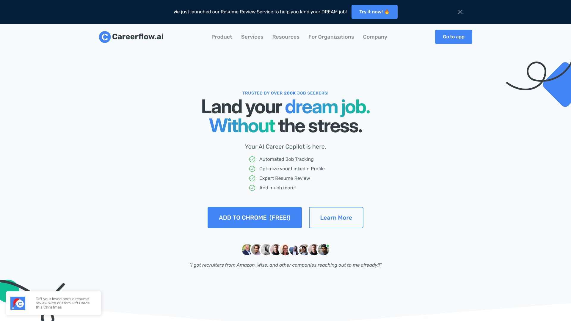 Careerflow网页截图,Careerflow网页快照