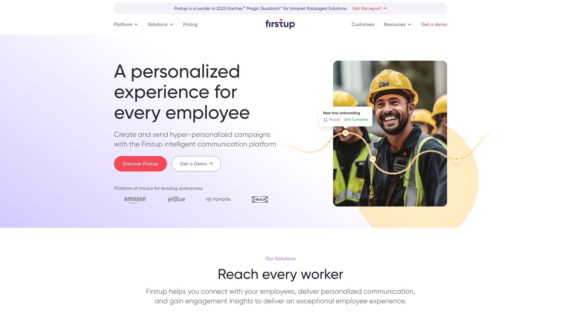 Firstup网页截图,Firstup网页快照