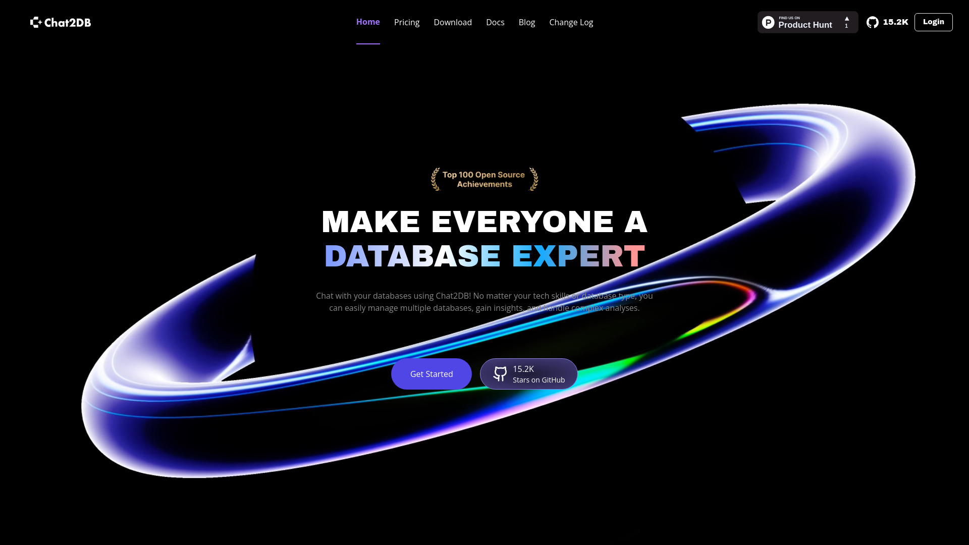 Chat2DB Local网页截图,Chat2DB Local网页快照