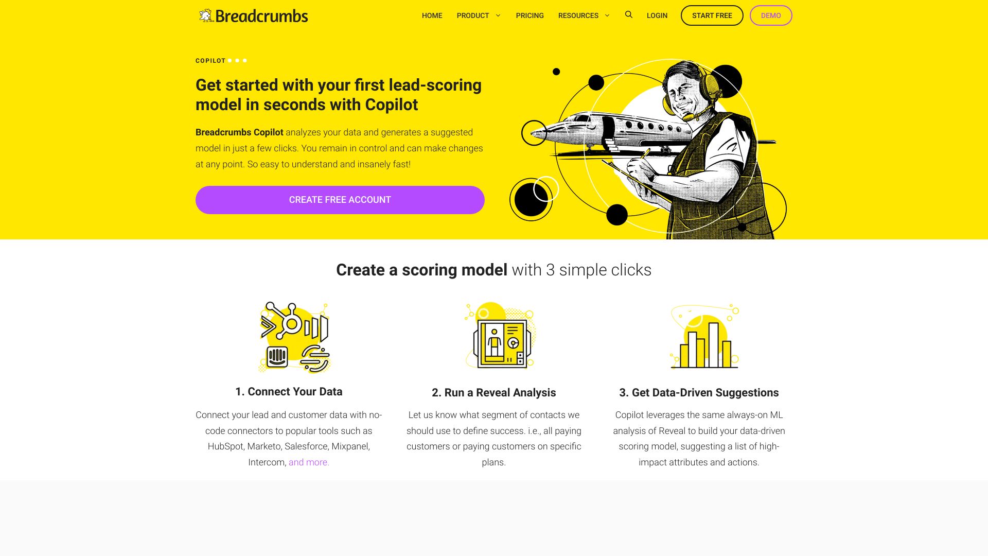 Breadcrumbs Copilot网页截图,Breadcrumbs Copilot网页快照