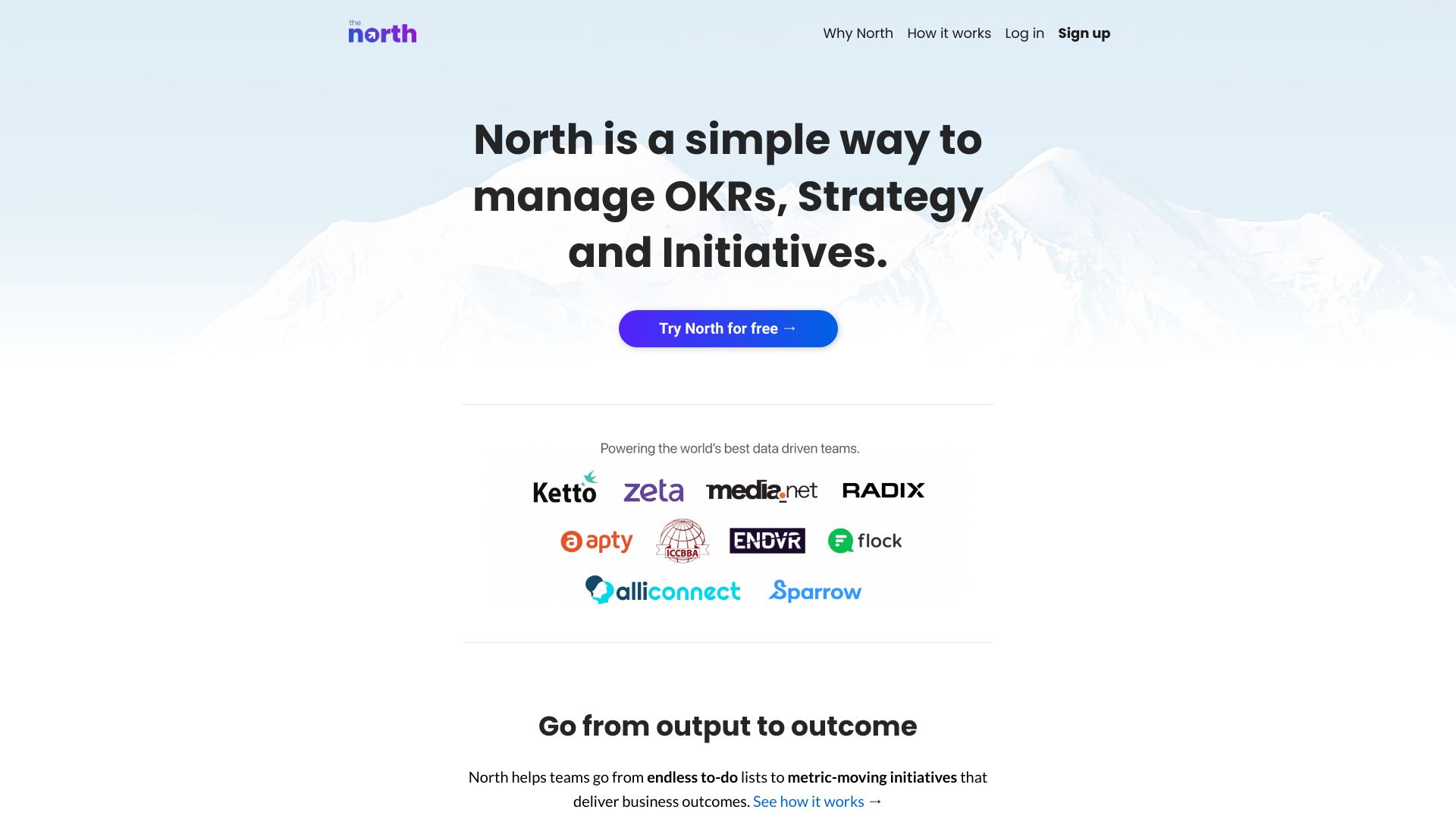 The North网页截图,The North网页快照