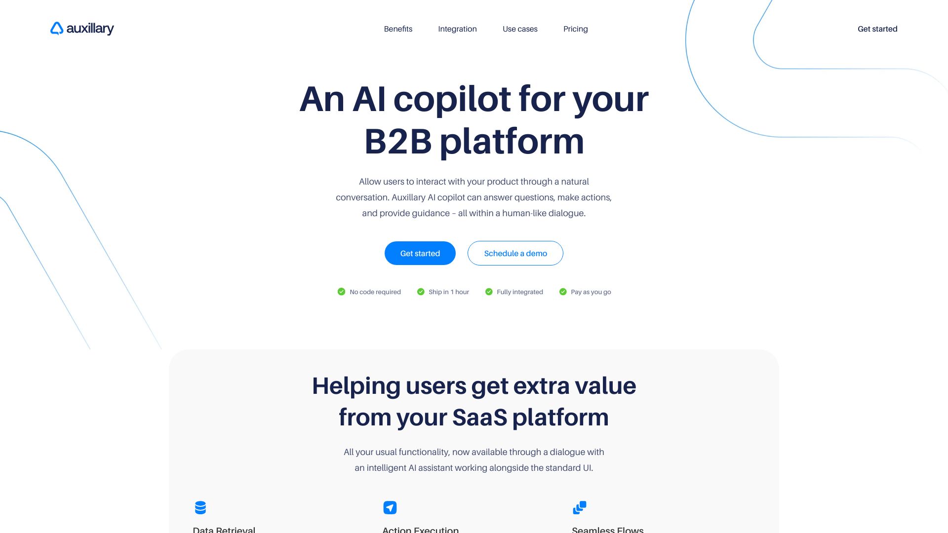Auxillary AI网页截图,Auxillary AI网页快照