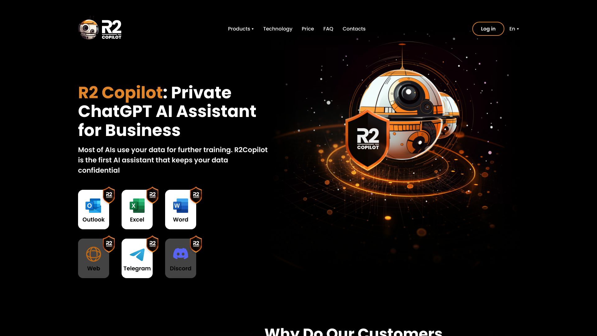 R2 Copilot网页截图,R2 Copilot网页快照