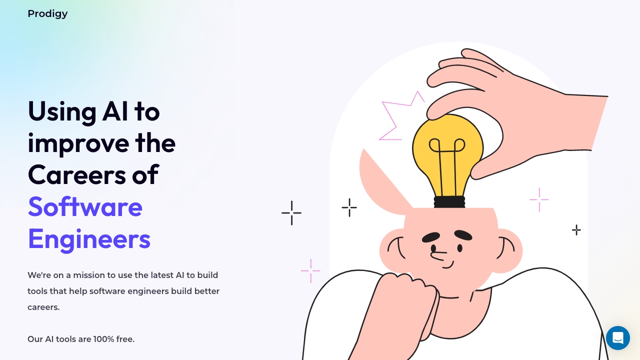 Prodigy AI网页截图,Prodigy AI网页快照