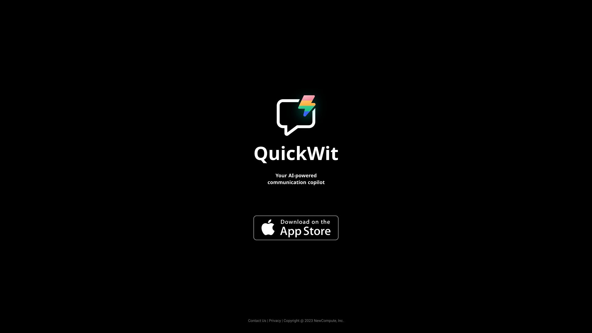 QuickwitAI网页截图,QuickwitAI网页快照