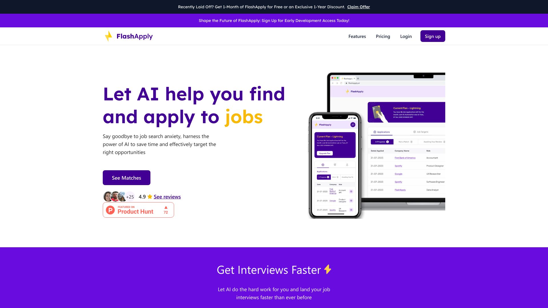 FlashApply网页截图,FlashApply网页快照