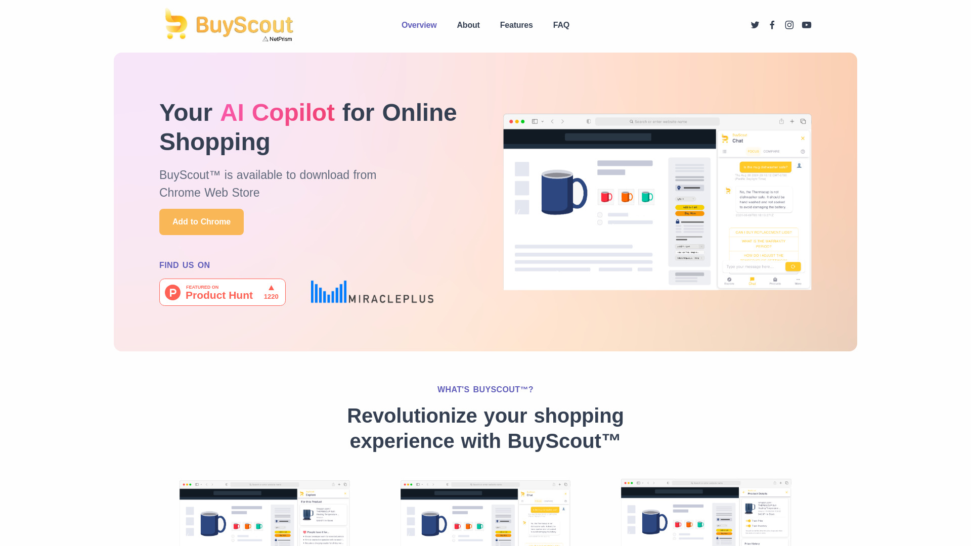 BuyScout™网页截图,BuyScout™网页快照