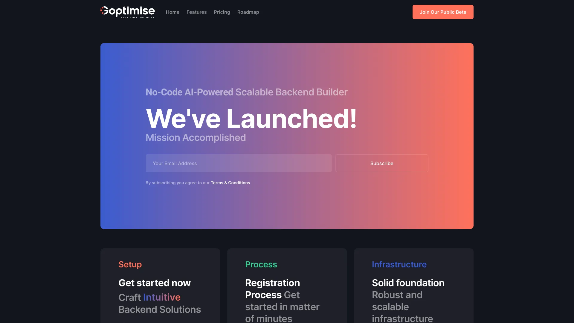 Goptimise Beta网页截图,Goptimise Beta网页快照