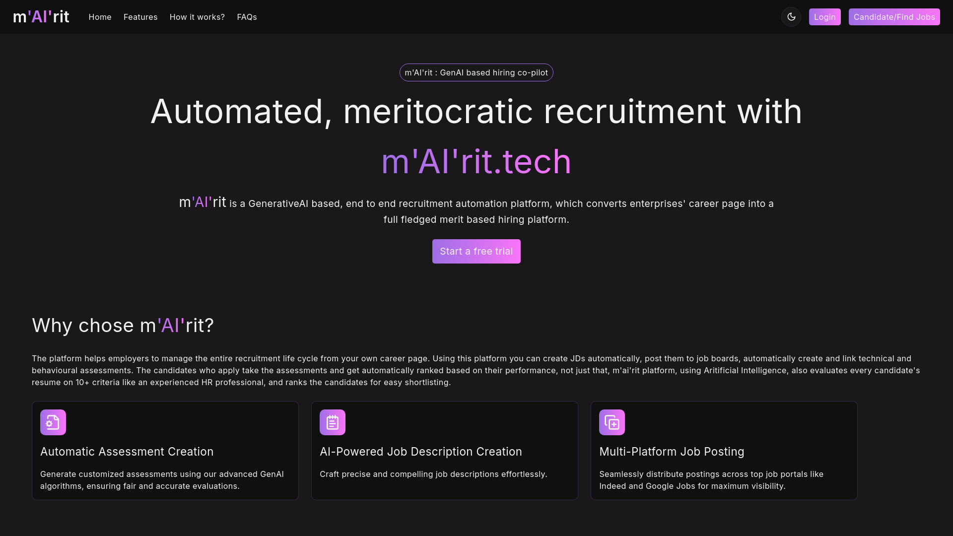 Mairit.tech网页截图,Mairit.tech网页快照