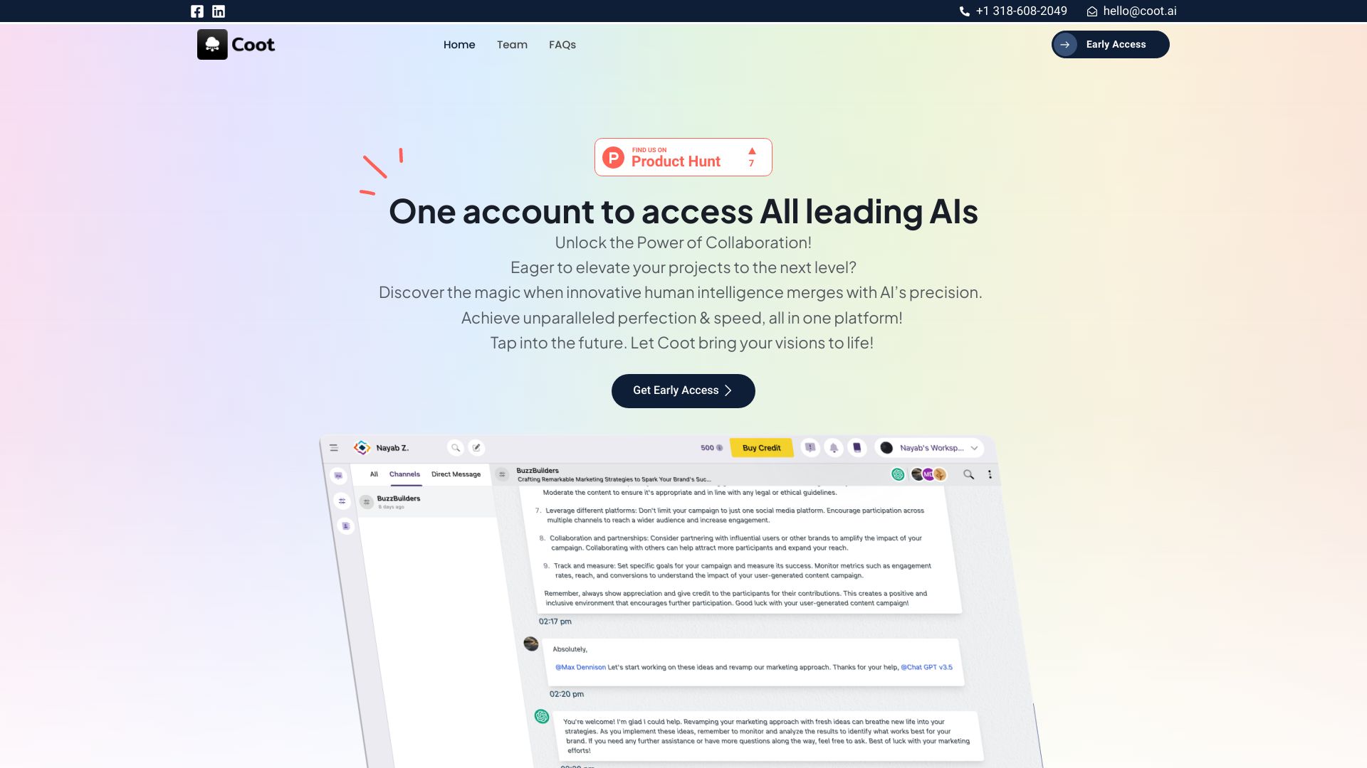 Coot AI网页截图,Coot AI网页快照