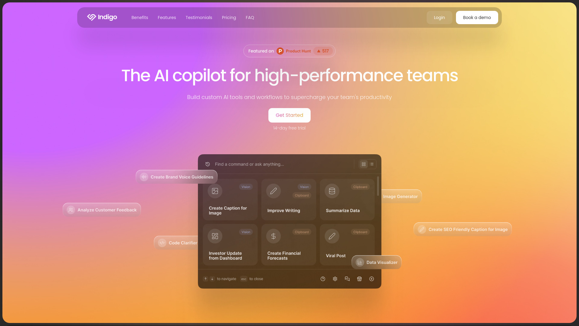 Indigo网页截图,Indigo网页快照