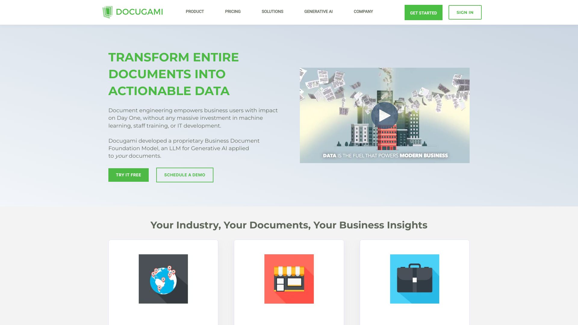docugami网页截图,docugami网页快照