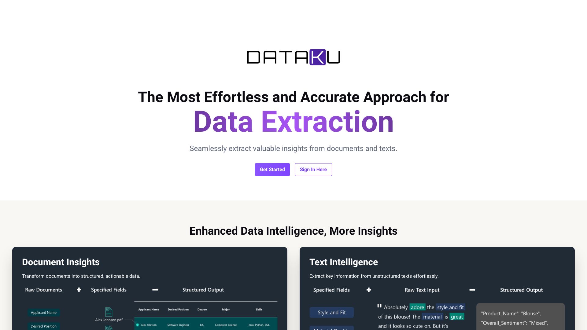 Dataku网页截图,Dataku网页快照