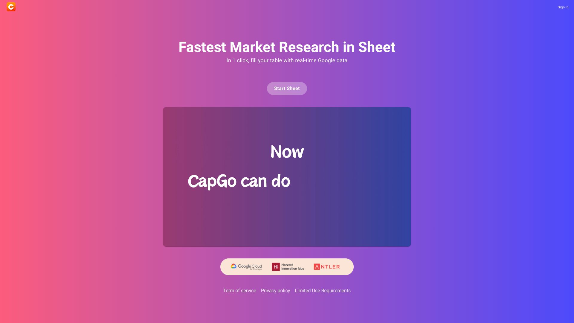 CapGo.AI网页截图,CapGo.AI网页快照
