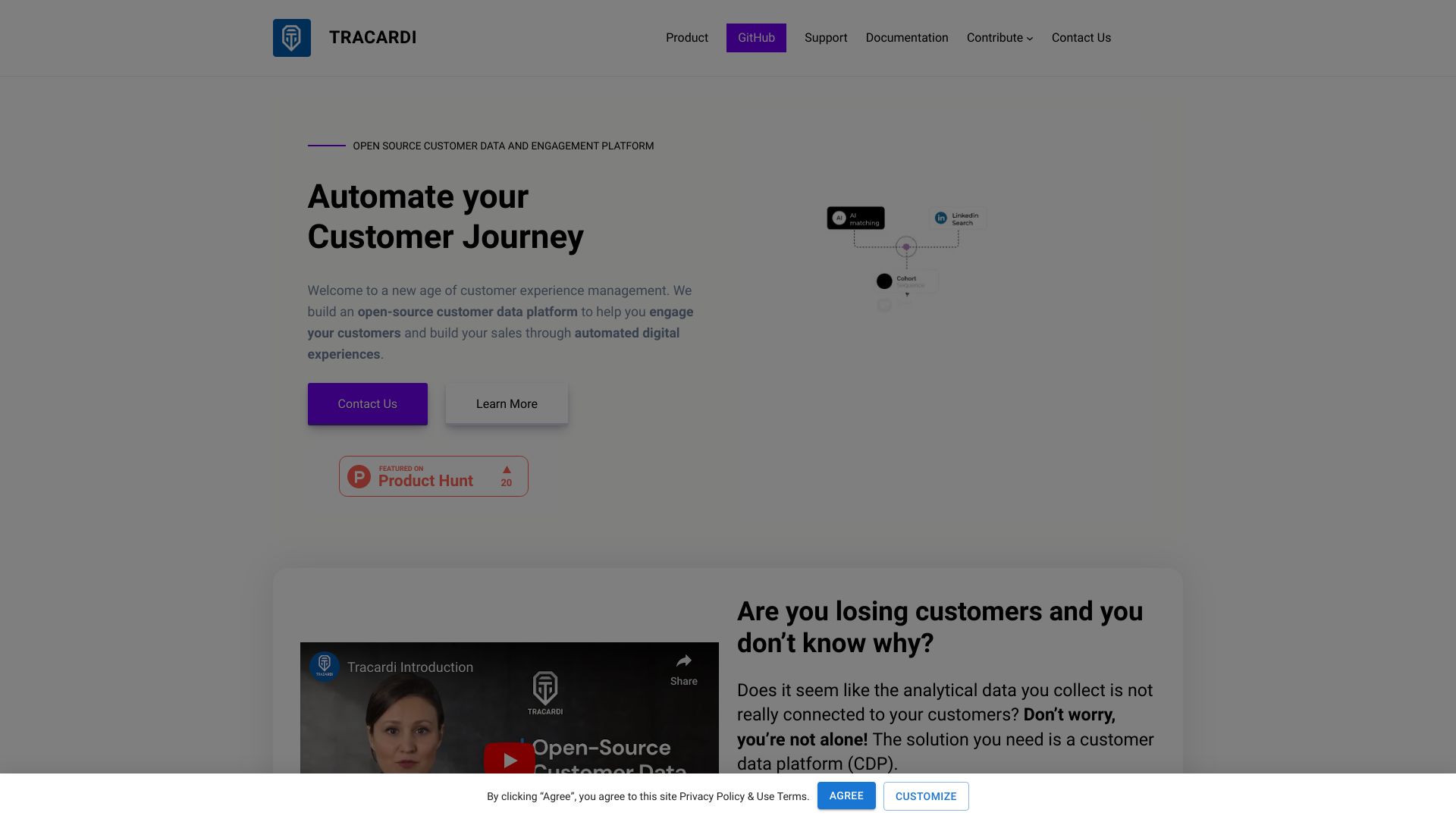Tracardi网页截图,Tracardi网页快照