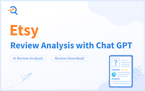 Etsy™ AI Review Analysis & Download网页截图,Etsy™ AI Review Analysis & Download网页快照