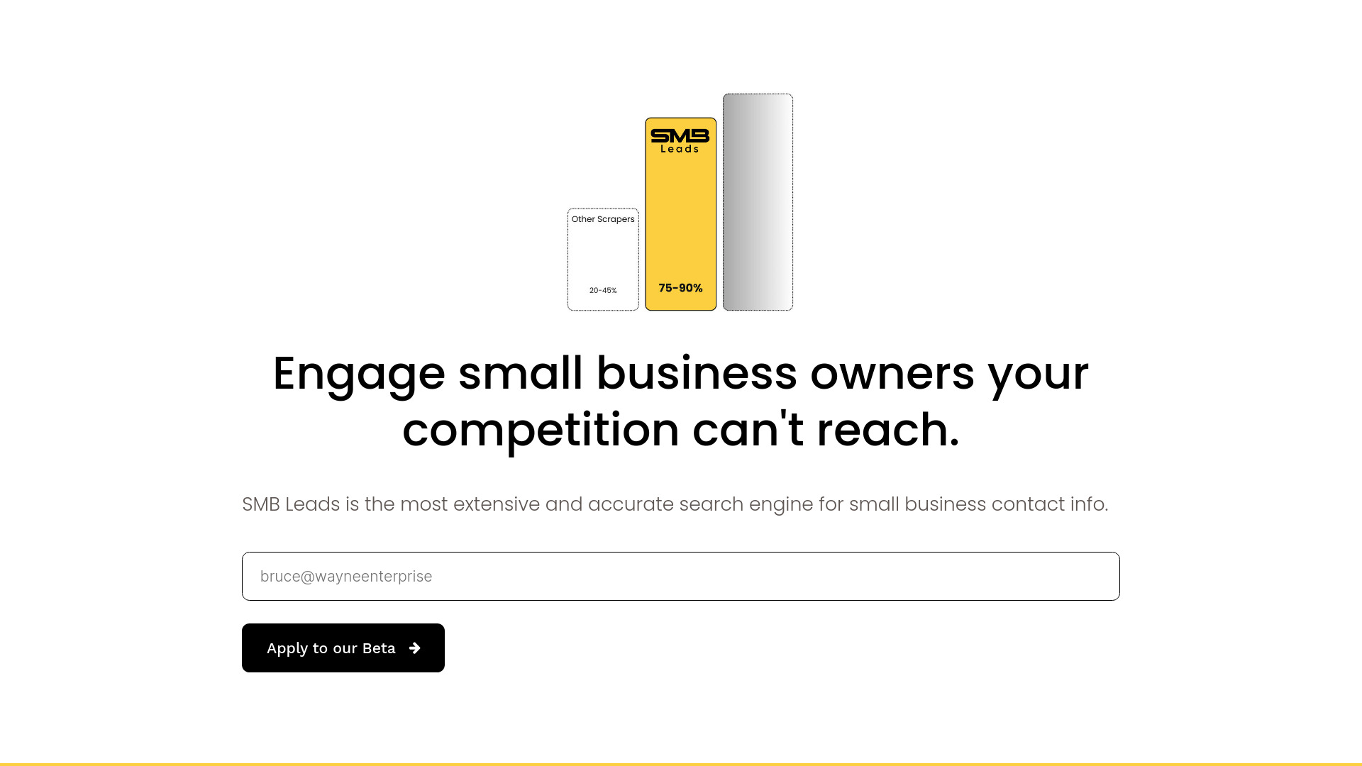 SMBLeads网页截图,SMBLeads网页快照
