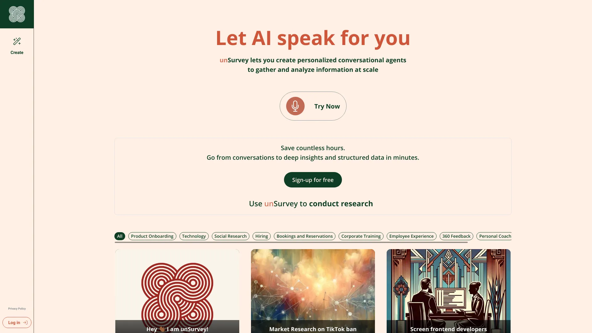 unSurvey网页截图,unSurvey网页快照