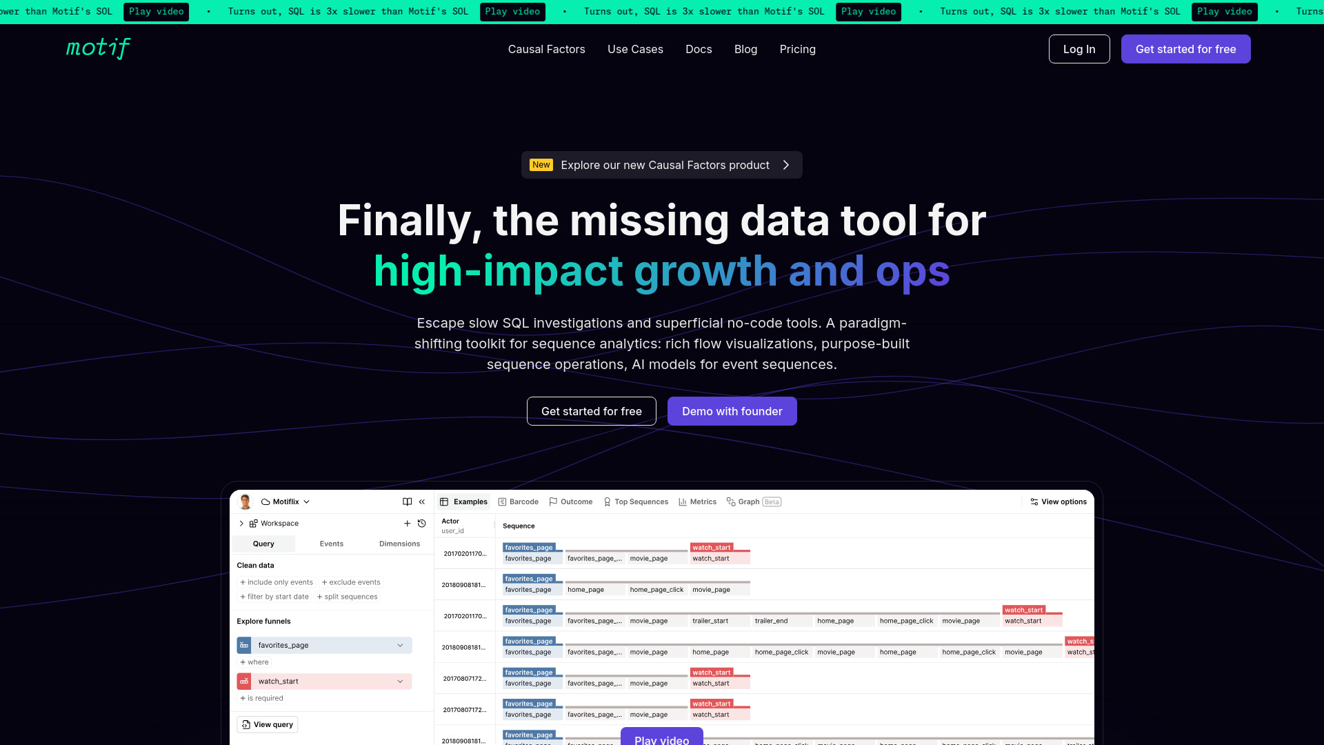 Motif Analytics网页截图,Motif Analytics网页快照