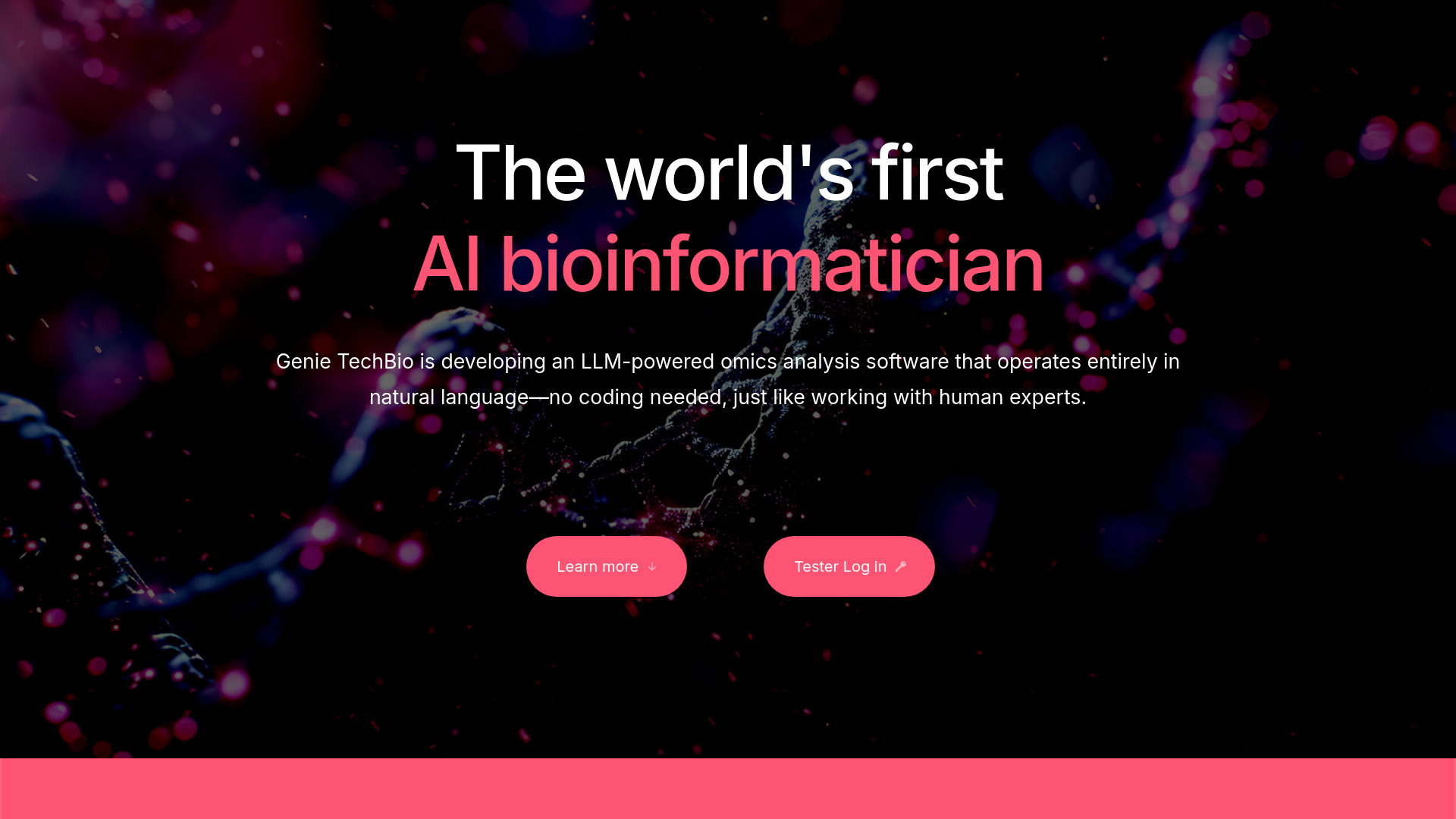 Genie Techbio Inc.网页截图,Genie Techbio Inc.网页快照