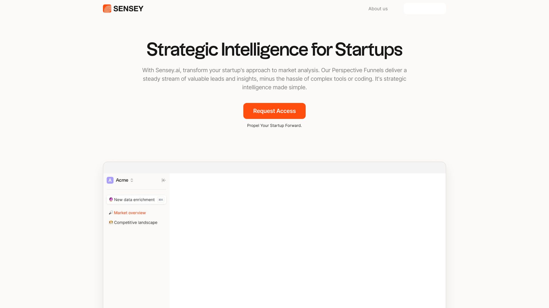 Sensey AI网页截图,Sensey AI网页快照
